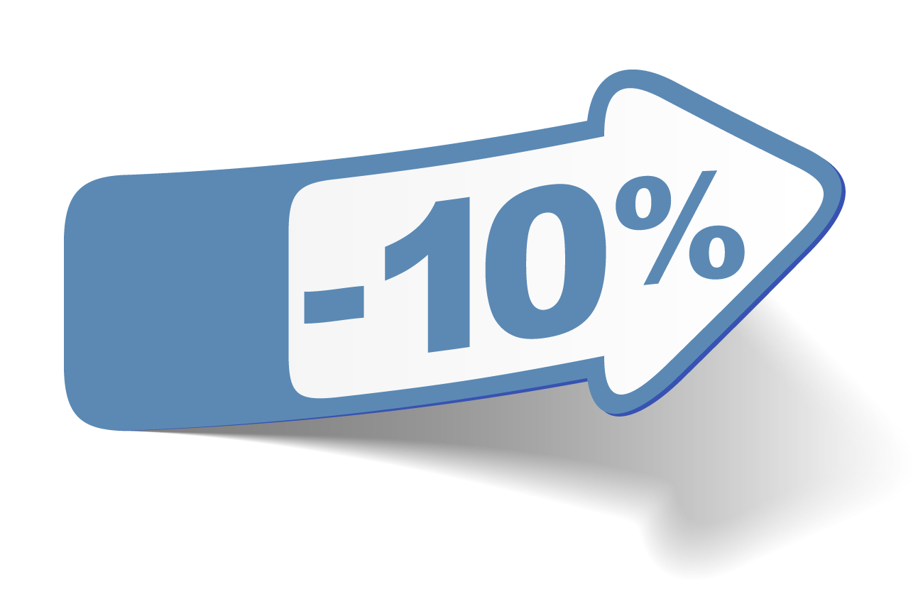 -10% Rabatt auf alles* -10% Rabatt auf alles*